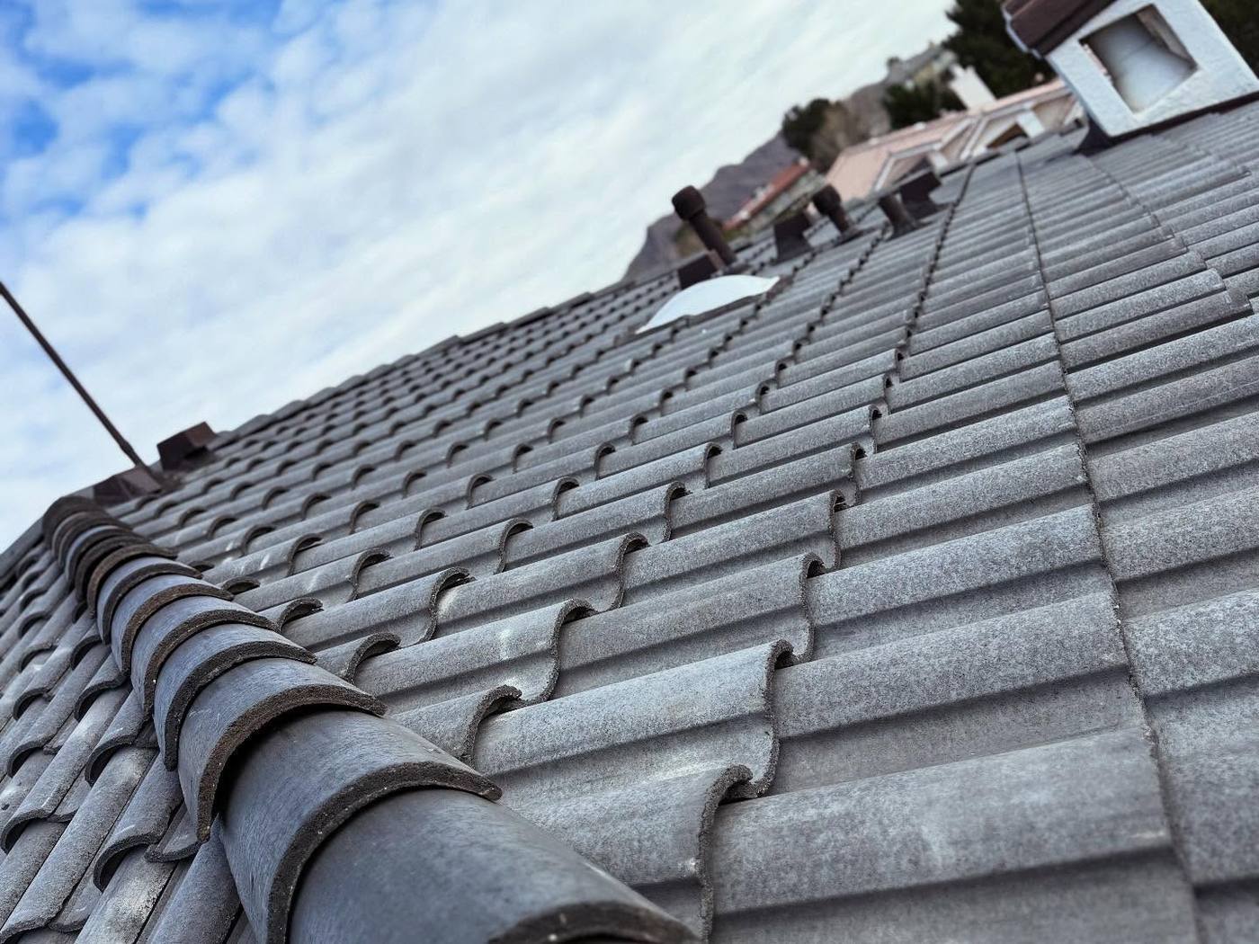 Concrete tile roof in El Paso, TX